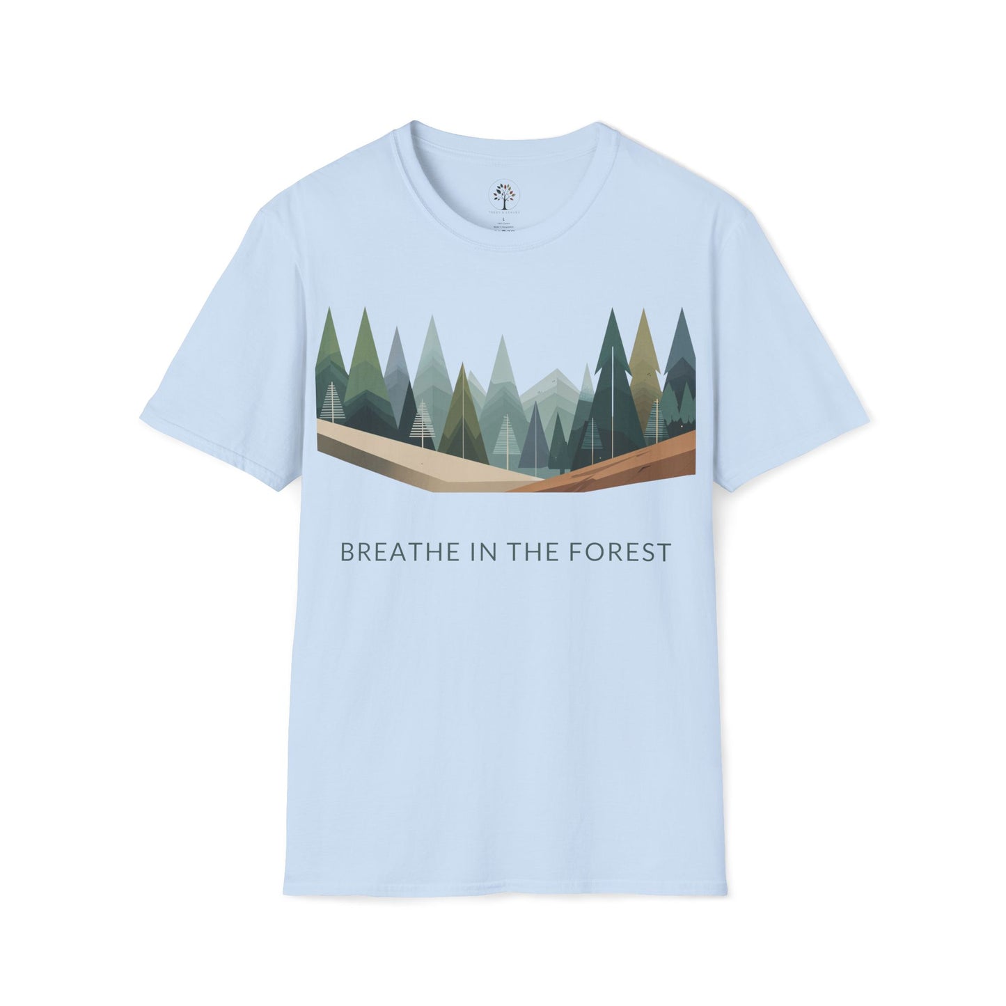 Light Blue | Breathe in the Forest, front view