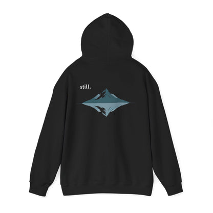Black | Still Hoodie, back view 2