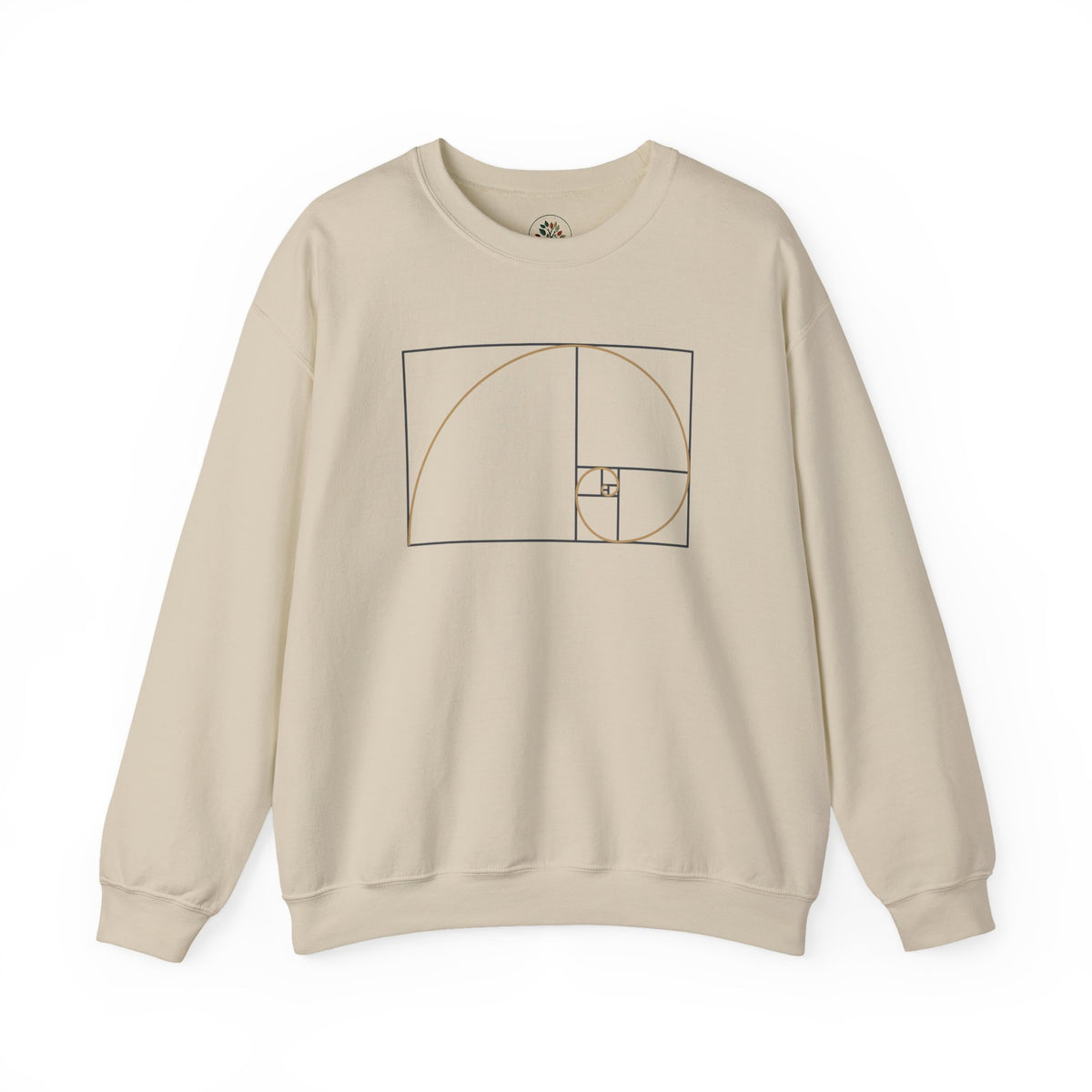 Sand | Fibonacci Sweatshirt, front view