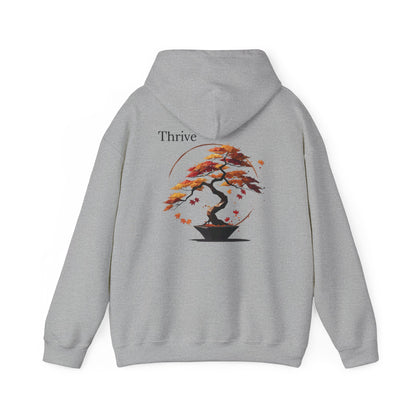 Sport Grey | Thrive Hoodie, back design view