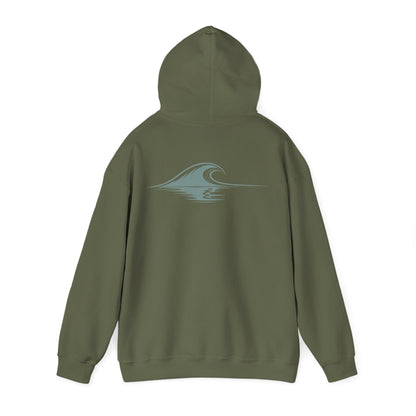 Military Green | Drifted Hoodie, back view 2