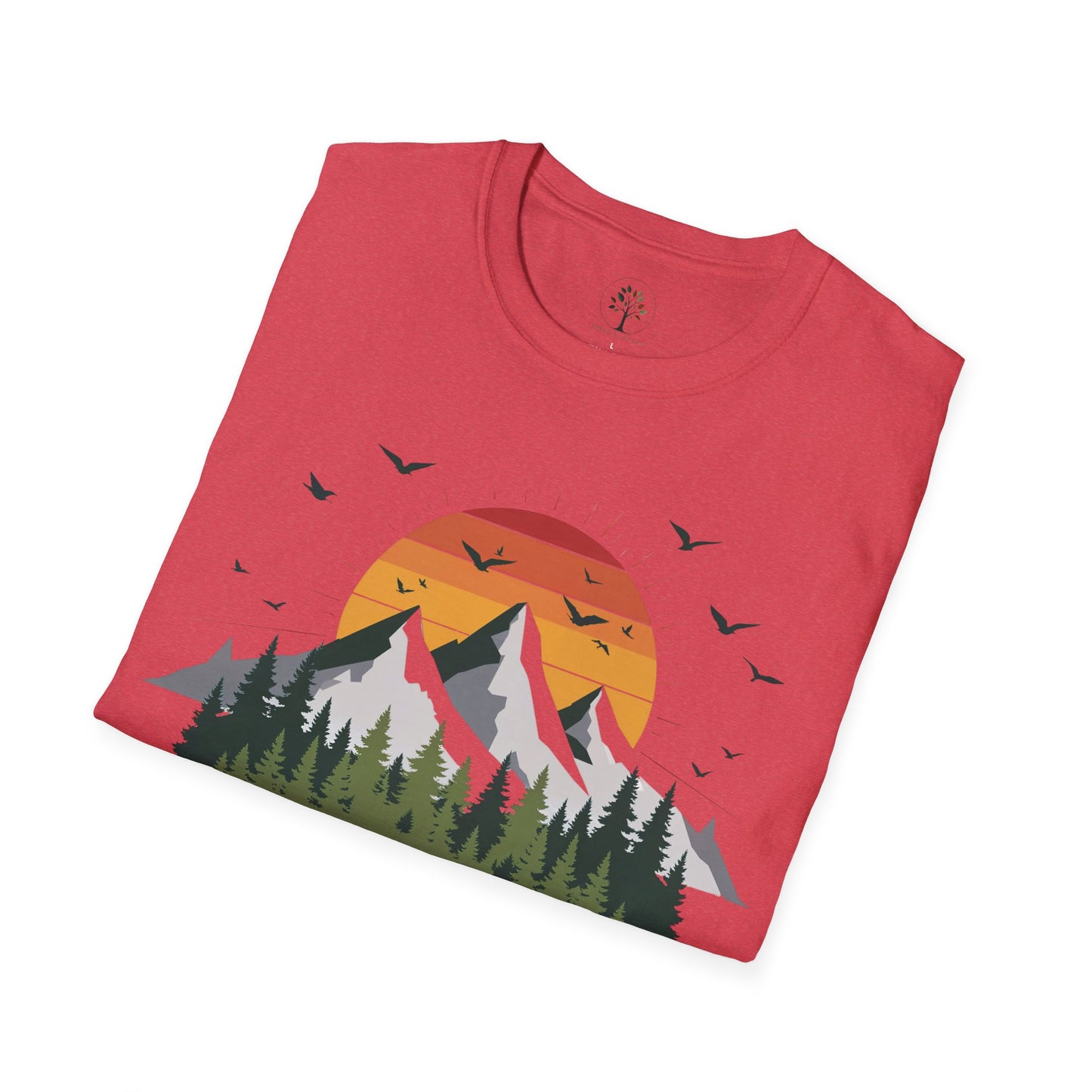 Heather Red | Find Your Wild, folded view