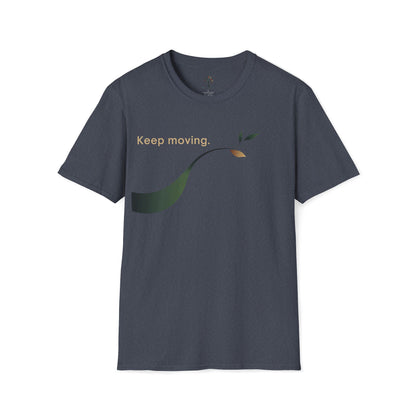 Heather Navy | Keep Moving, front view